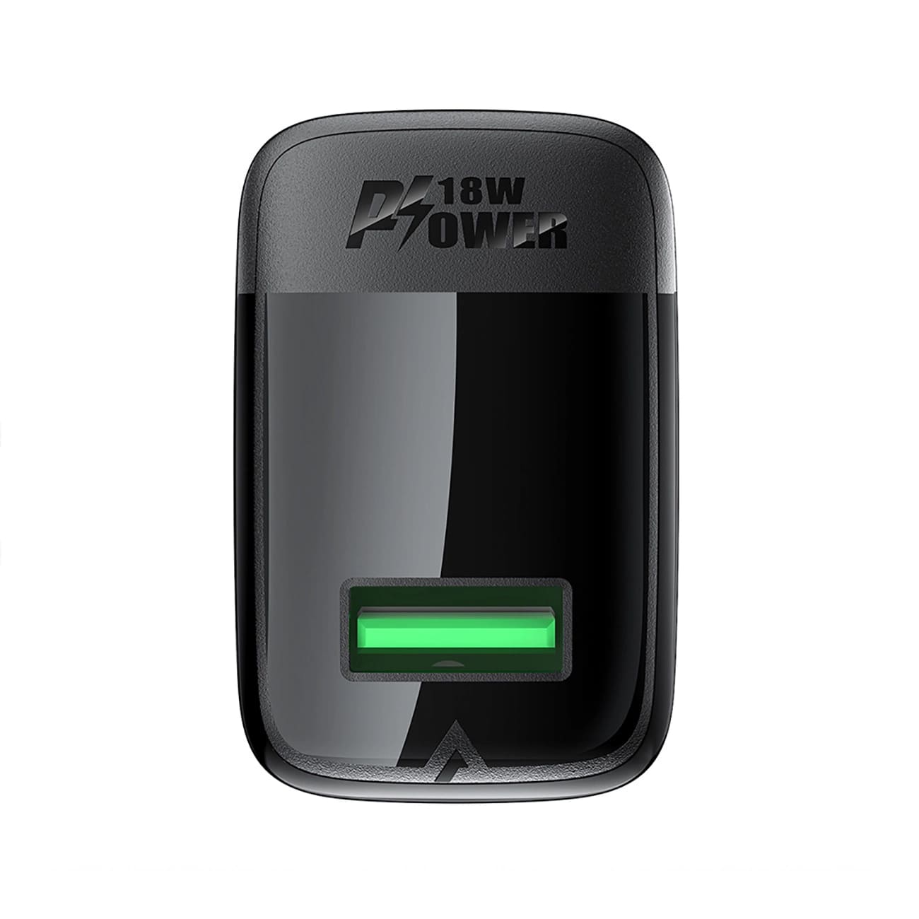 Ładowarka sieciowa z kablem USB-C Acefast A90, 18W, 3A, 1 x USB-A, Czarna