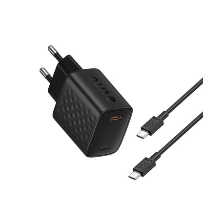 Ładowarka sieciowa Lito LC17, 30W, 3A, 1 x USB-C, Czarny