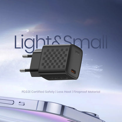 Ładowarka sieciowa Lito LC17, 30W, 3A, 1 x USB-C, Czarny