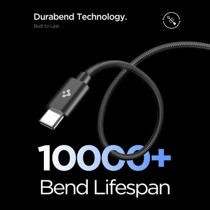 Ładowarka sieciowa z kablem USB-C Spigen EE451EU Essential, 45W, 3A, 1 x USB-C, Czarna ACH09474