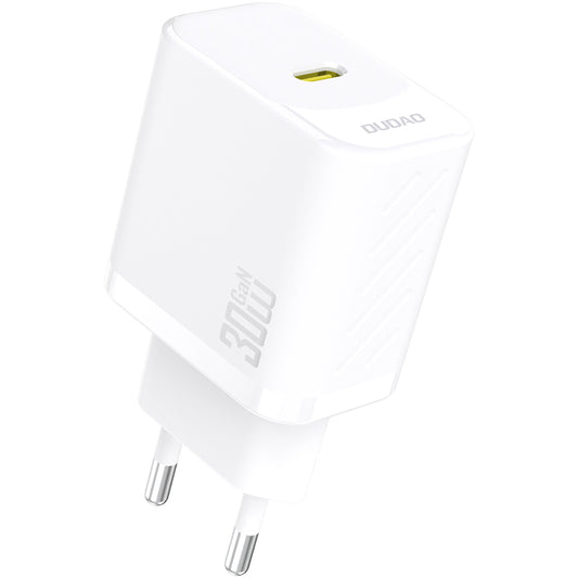 Ładowarka sieciowa Dudao A27P, 30W, 3A, 1 x USB-C, Biała