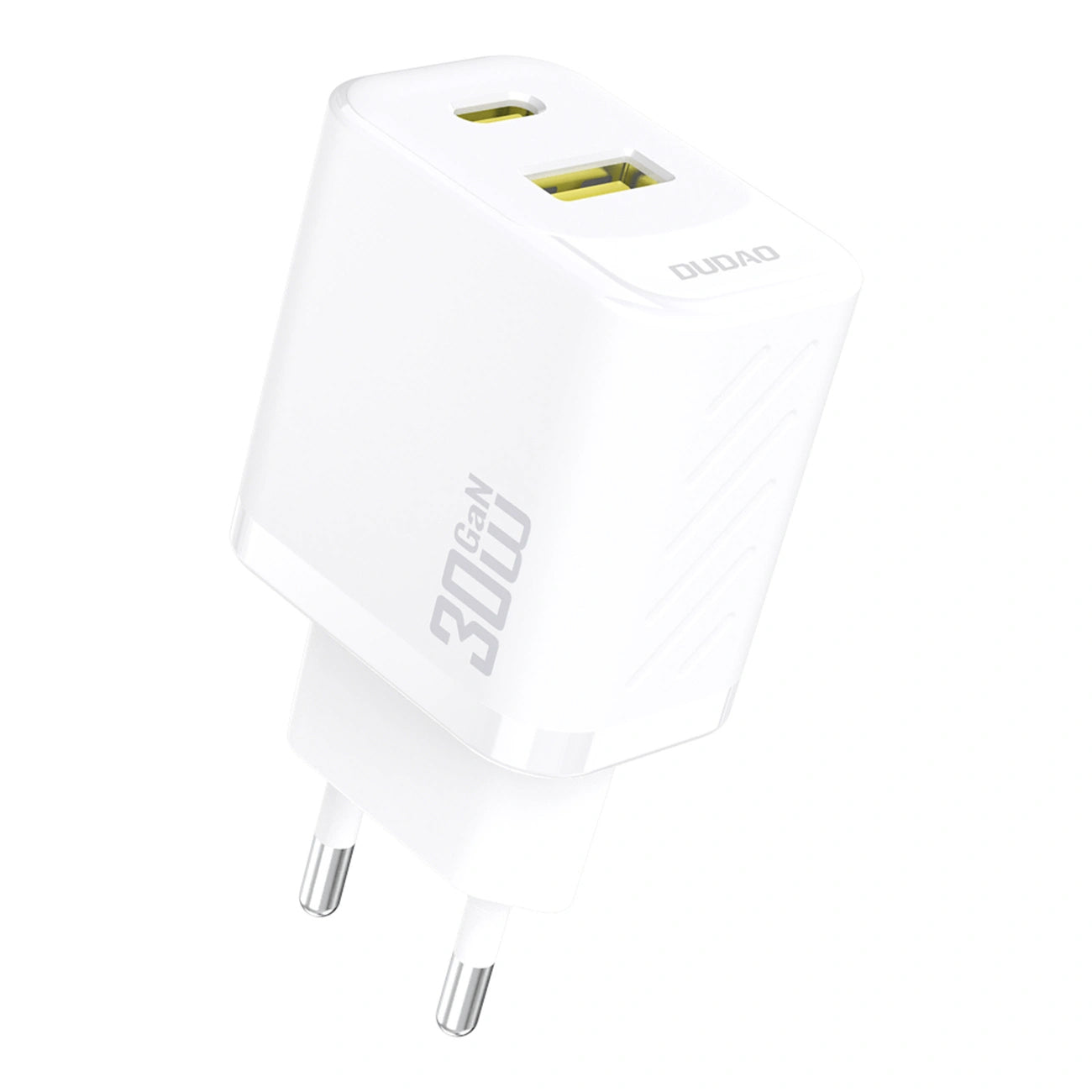 Ładowarka sieciowa Dudao A27TEU, 30W, 3A, 1 x USB-A - 1 x USB-C, Biała