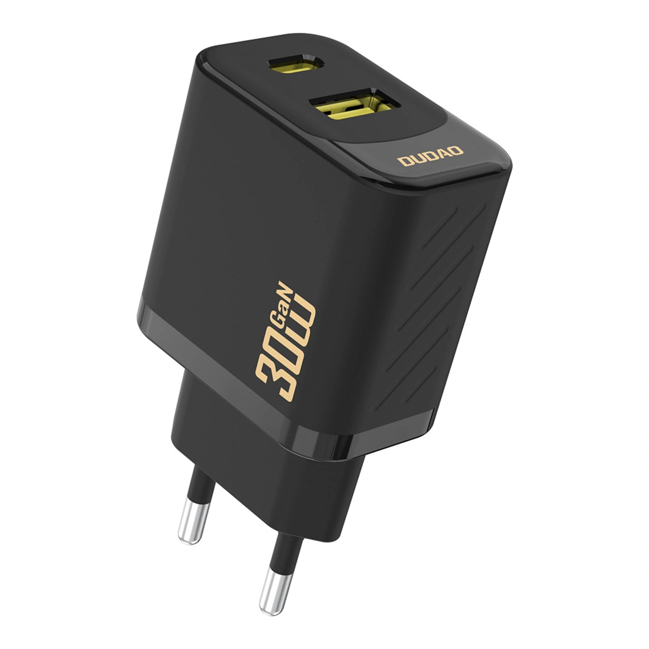 Ładowarka sieciowa Dudao A27TEU, 30W, 3A, 1 x USB-A - 1 x USB-C, Czarny