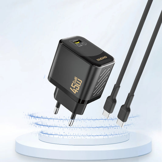 Ładowarka sieciowa Dudao A28, 45W, 3A, 1 x USB-C, Czarny