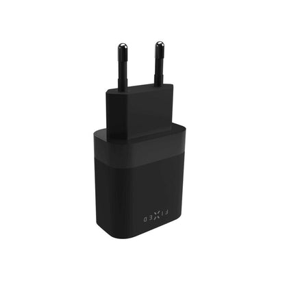 Ładowarka sieciowa Fixed, 20W, 3A, 1 x USB-C, Czarna