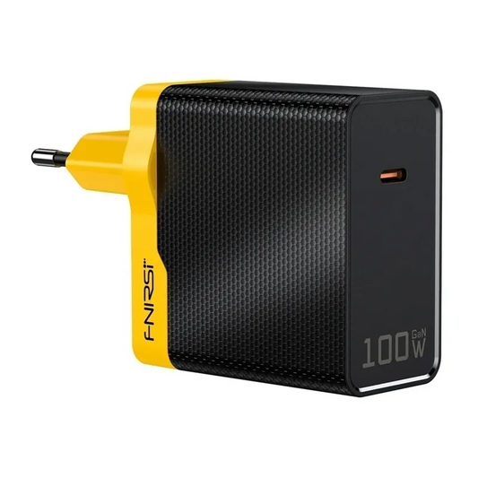 Ładowarka sieciowa Fnirsi, 100W, 5A, 1 x USB-C, Czarny