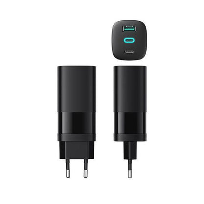 Ładowarka sieciowa HAVIT UC10, 65W, 3A, 1 x USB-A - 2 x USB-C, Czarny