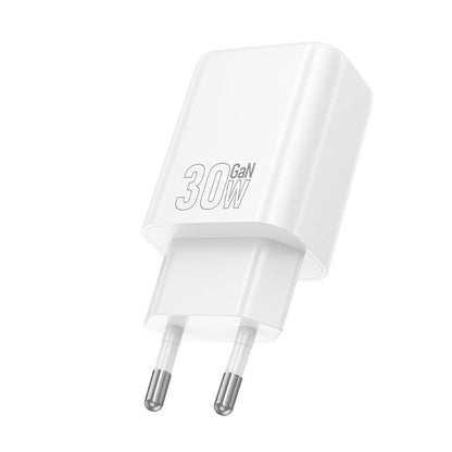 Ładowarka sieciowa HOCO N62, 30W, 3A, 1 x USB-C, Biała