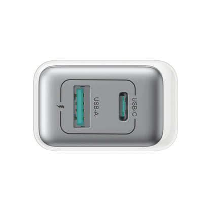 Ładowarka sieciowa Joyroom JR-TCF15, 30W, 5A, 1 x USB-A - 1 x USB-C, Biała