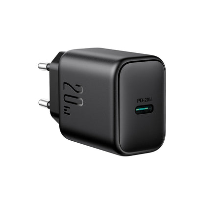 Ładowarka sieciowa Joyroom JR-TCF20, 20W, 3A, 1 x USB-C, Czarny