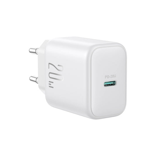Ładowarka sieciowa Joyroom JR-TCF20, 20W, 3A, 1 x USB-C, Biała