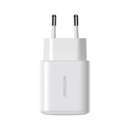 Ładowarka sieciowa Joyroom JR-TCF21, 20W, 3A, 1 x USB-A - 1 x USB-C, Biała