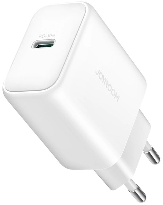 Ładowarka sieciowa Joyroom JR-TCF24, 30W, 3A, 1 x USB-C, Biała