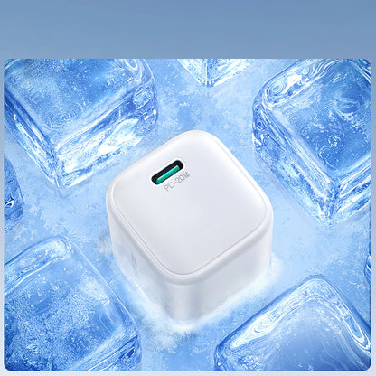 Joyroom JR-TCG08 Network Charger, 20W, 3A, 1 x USB-C, White