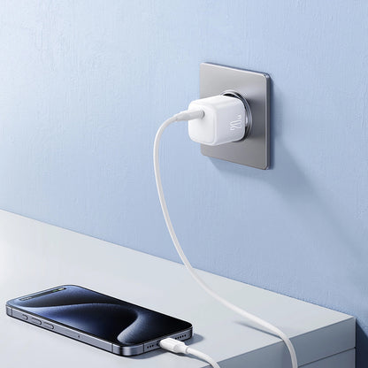 Joyroom JR-TCG08 Network Charger, 20W, 3A, 1 x USB-C, White