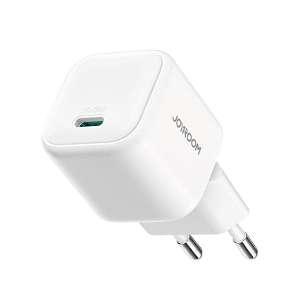 Joyroom JR-TCG08 Network Charger, 20W, 3A, 1 x USB-C, White