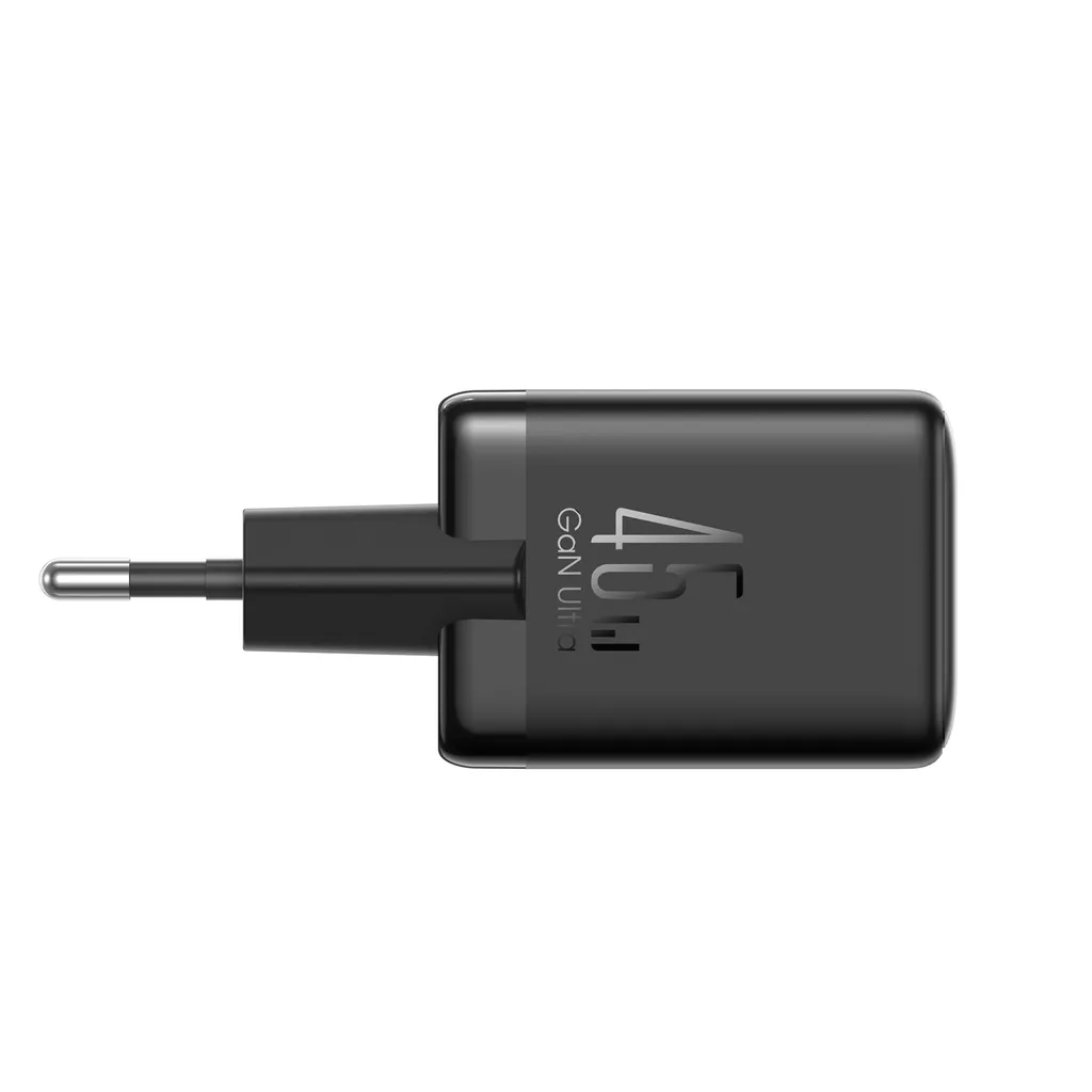 Ładowarka sieciowa Joyroom JR-TCG17, 45W, 3A, 2 x USB-C, Czarny