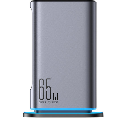 Ładowarka stacja Joyroom JR-TCM02, 65W, 3.25A, 2 x USB-A - 4 x USB-C, Szara