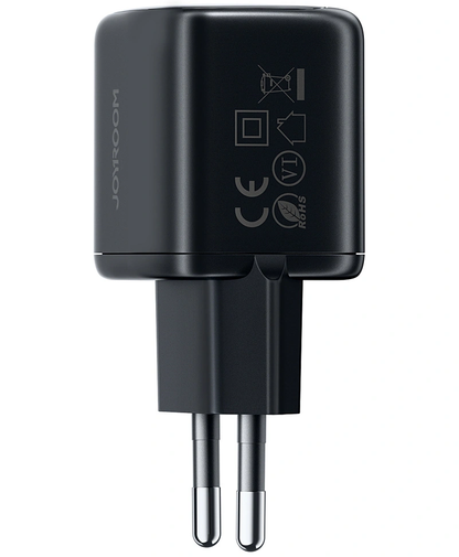 Ładowarka sieciowa Joyroom JR-TG7, 33W, 3A, 1 x USB-A - 1 x USB-C, Czarny