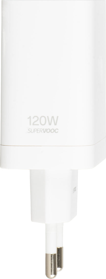 Ładowarka sieciowa OnePlus, 120W, 1 x USB-A, Biała