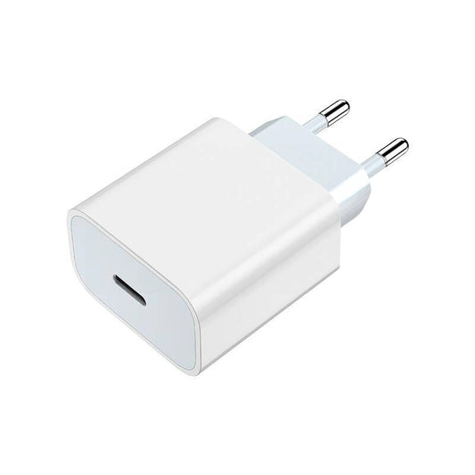 Ładowarka sieciowa Prestico F25, 25W, 3A, 1 x USB-C, biała 