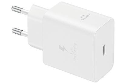 Ładowarka sieciowa Samsung, 45W, 4.05A, 1 x USB-C, Biała EP-T4511NWEGEU