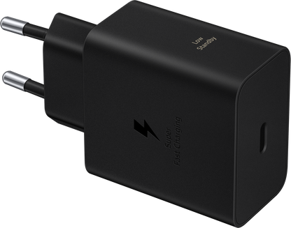 Ładowarka sieciowa Samsung, 60W, 3A, 1 x USB-C, Czarna EP-T6010NBEGWW