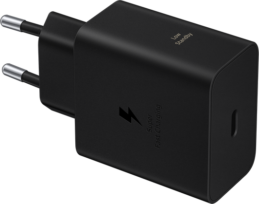 Ładowarka sieciowa Samsung, 60W, 3A, 1 x USB-C, Czarna EP-T6010NBEGWW