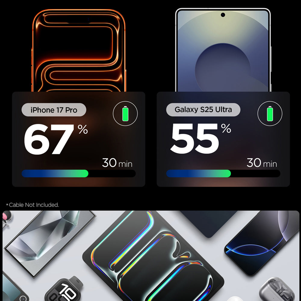 Ładowarka sieciowa Spigen EE301EU Essential, 30W, 3A, 1 x USB-C, Biała KF2363556