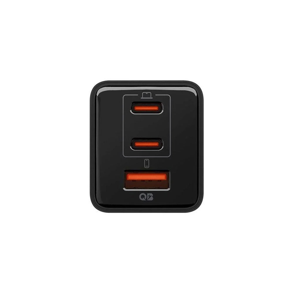 Ładowarka sieciowa Spigen EE473EU Essential, 47W, 3A, 1 x USB-A - 2 x USB-C, Czarny ACH09465