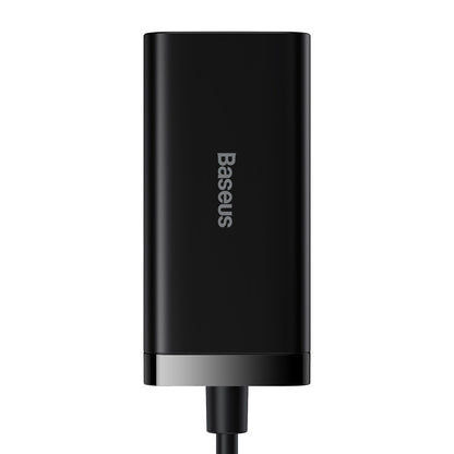 Ładowarka stacja Baseus GaN3 Pro, 100W, 5A, 2 x USB-A - 2 x USB-C, Czarny CCGP000101