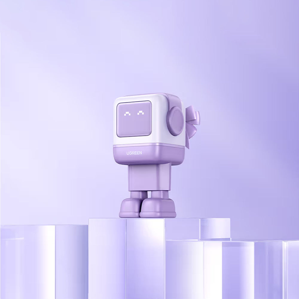 Ładowarka sieciowa UGREEN CD361 Uno, 65W, 3.25A, 1 x USB-A - 2 x USB-C, Fioletowa