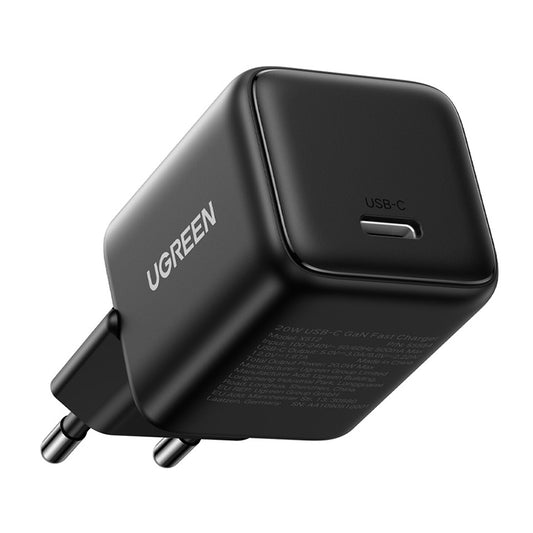 Ładowarka sieciowa UGREEN X512, 20W, 3A, 1 x USB-C, Czarny