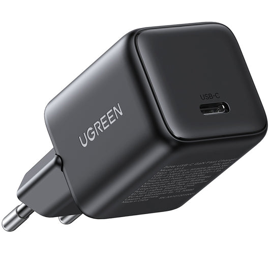 Ładowarka sieciowa UGREEN X513, 30W, 3A, 1 x USB-C, Czarny
