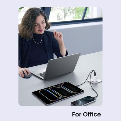 Ładowarka sieciowa UGREEN X516, 30W, 3A, 1 x USB-A - 1 x USB-C, Niebieska