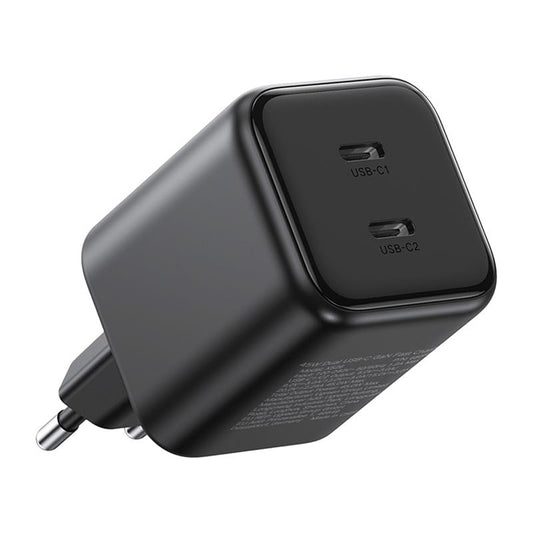Ładowarka sieciowa UGREEN X526 (65058), 45W, 3A, 2 x USB-C, czarna
