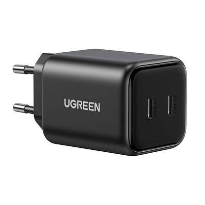 Ładowarka sieciowa UGREEN X526 (65058), 45W, 3A, 2 x USB-C, czarna