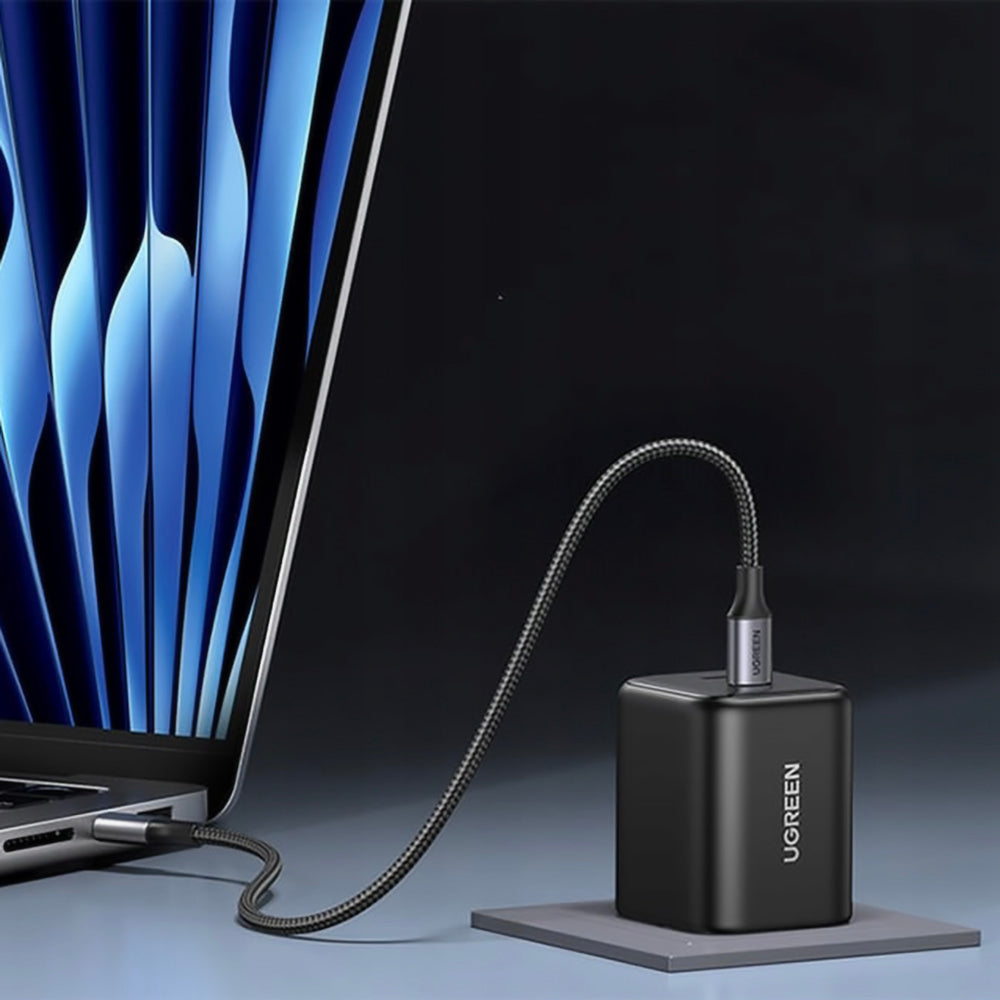 Ładowarka sieciowa UGREEN X526 (65058), 45W, 3A, 2 x USB-C, czarna