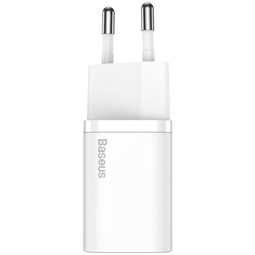 Ładowarka sieciowa Baseus Super Si, 20 W, 3 A, 1 x USB-C, biała CCSUP-B02