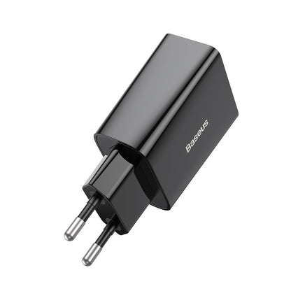 Szybka ładowarka sieciowa Baseus, 20 W, 3 A, 1 x USB-C, czarna CCFS-SN01 