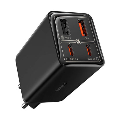 Ładowarka sieciowa USB-C Baseus GaN 6 Pro, 65 W, 3,25 A, 2 x USB-A - 2 x USB-C, czarna P10162701113113-00 