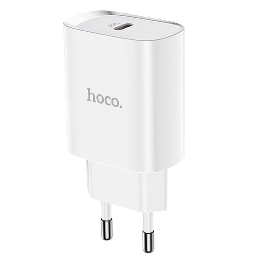 Ładowarka sieciowa HOCO N14, 20W, 3A, 1 x USB-C, biała