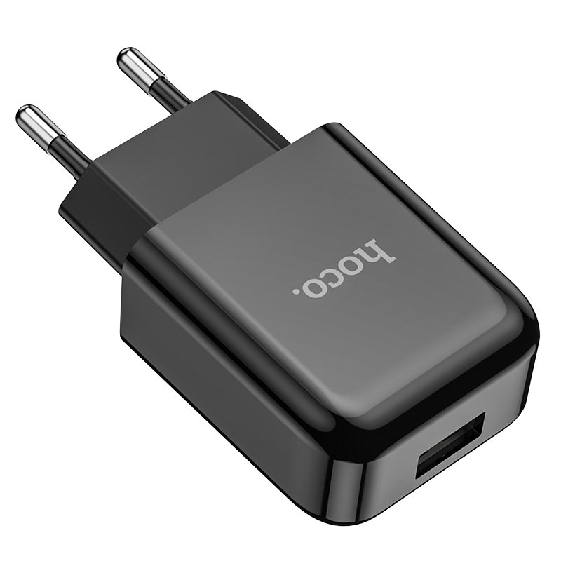 Ładowarka sieciowa HOCO N2, 10W, 2A, 1 x USB-A, czarna