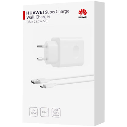 Huawei CP404B Kabel USB-C Ładowarka sieciowa Huawei CP404B, 22,5 W, 2,25 A, 1 x USB-A, biały 55033325