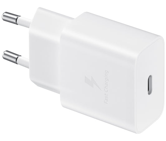 Ładowarka sieciowa Samsung, 15 W, 2 A, 1 x USB-C, biała EP-T1510NWEGEU