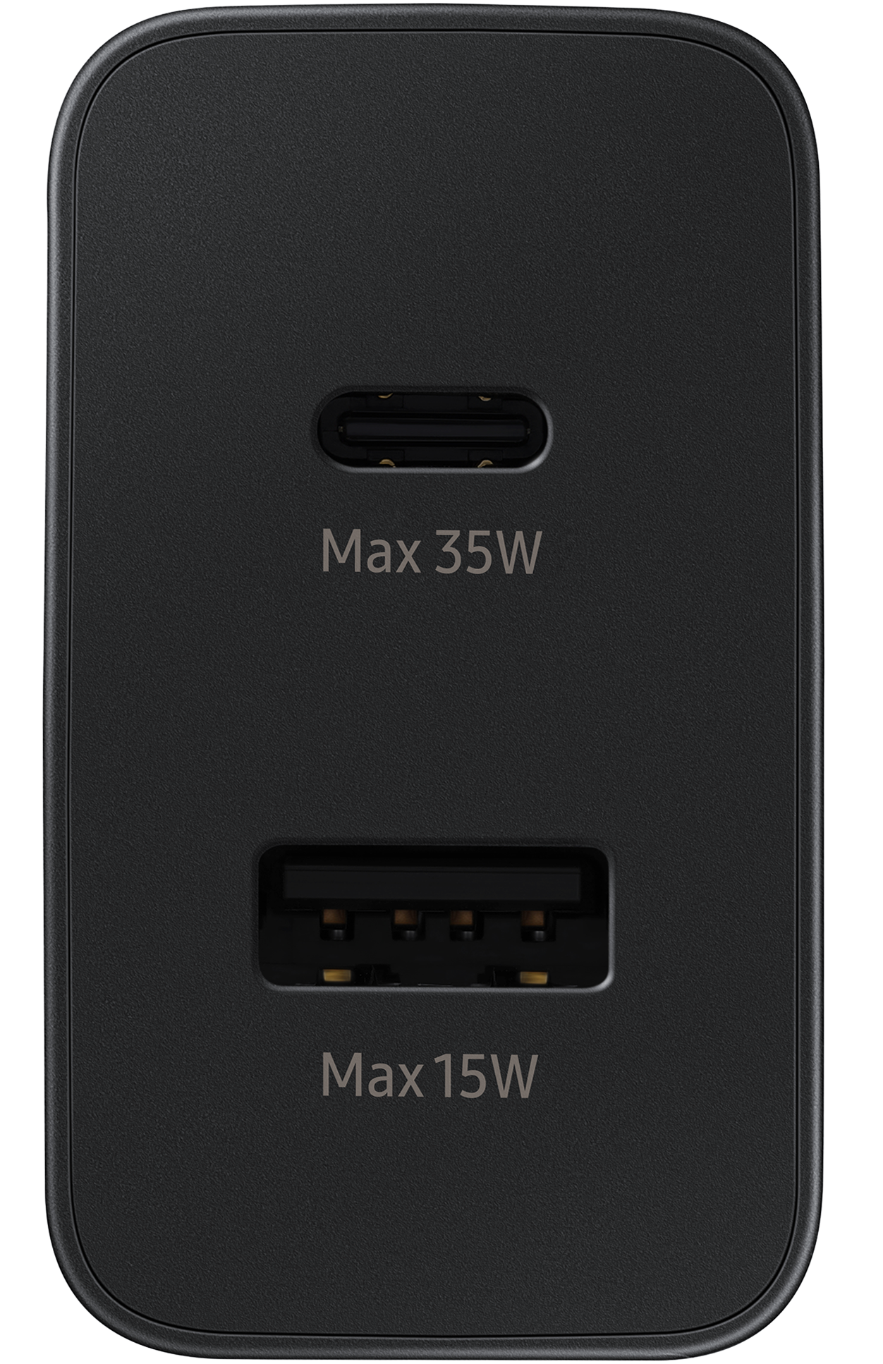 Ładowarka sieciowa Samsung, 35 W, 3 A, 1 x USB-A - 1 x USB-C, czarna EP-TA220NBEGEU