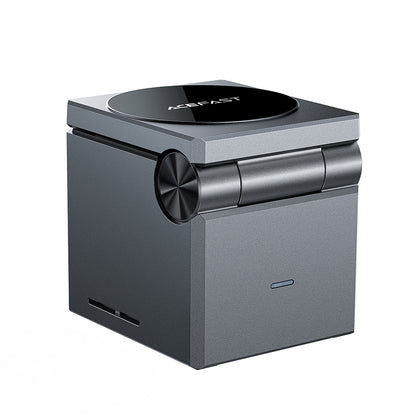 Ładowarka Sieciowa Bezprzewodowa Acefast E18 Rubik's Cube 3w1, 23W, 1.67A, Szara