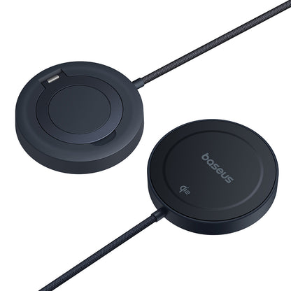 Ładowarka Sieciowa Bezprzewodowa Baseus Simple Mini4, 15W, 1.67A, Czarna P10273300121-02