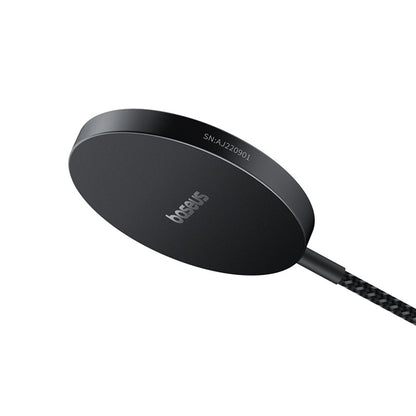 Ładowarka sieciowa bezprzewodowa Baseus Simple Mini4 Air, 15W, 1.67A, Czarna P10278200111-00