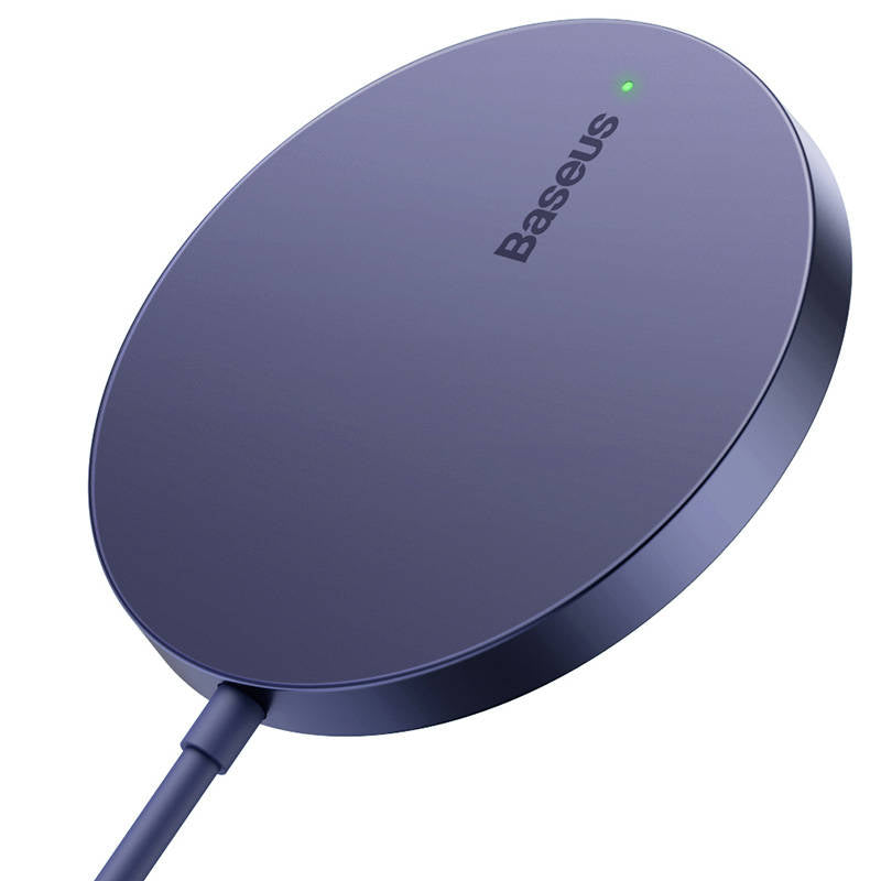 Ładowarka Sieciowa Bezprzewodowa Baseus Simple Mini3, 15W, 1.67A, Fioletowy CCJJ040205